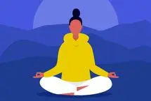 مدیتیشن ۵ دقیقه‌ای قبل از خواب؛ خداحافظی با بی‌خوابی شبانه