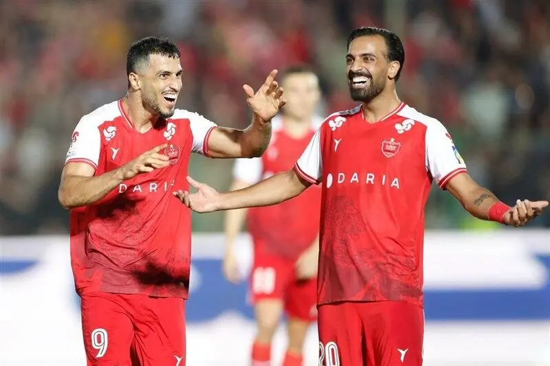برد ۲-۰ پرسپولیس مقابل ذوب‌آهن؛ صعود به رتبه دوم روی دوش مهاجمان