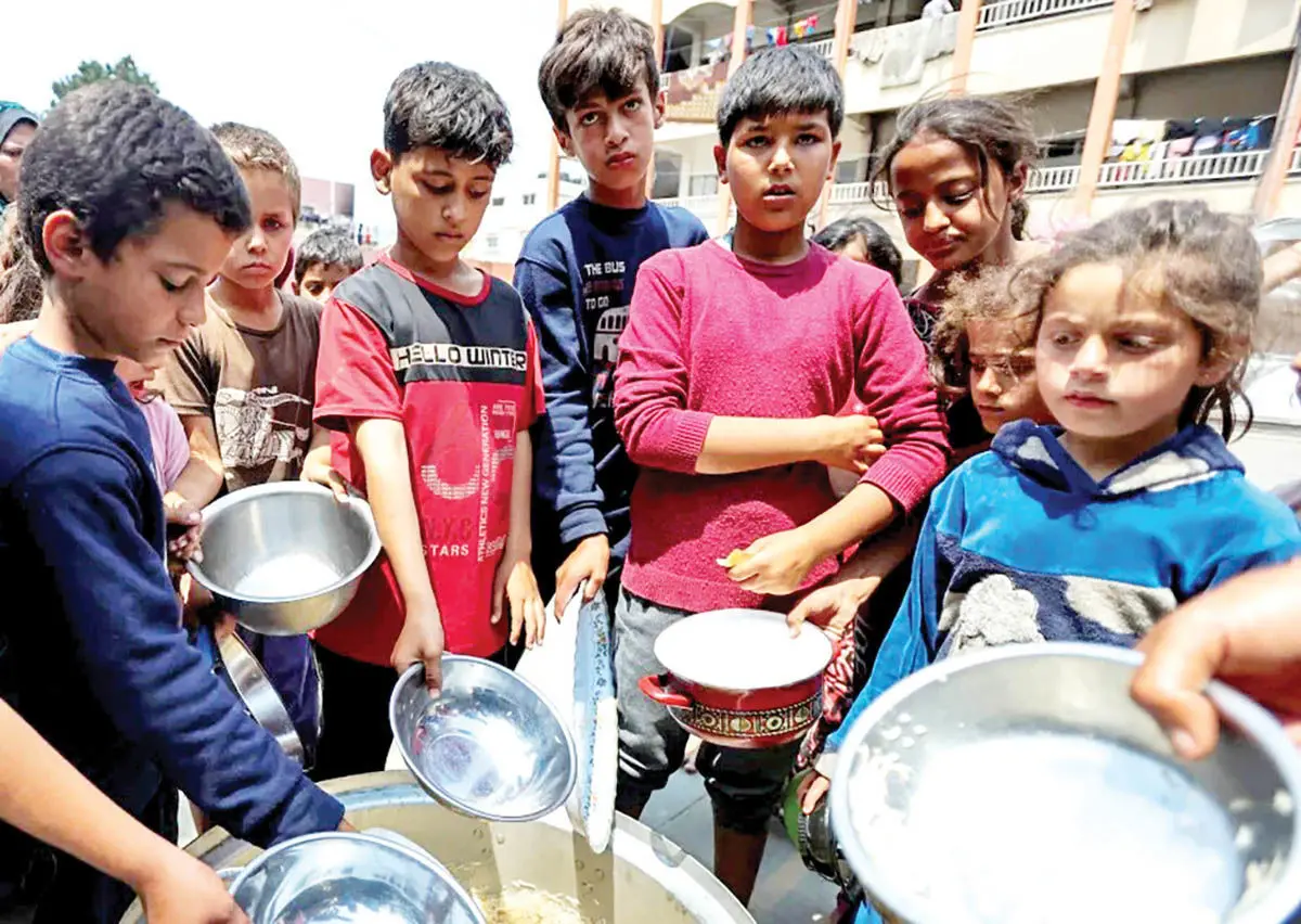 گاردین: قحطی در غزه، خشم بین المللی را برانگیخته است