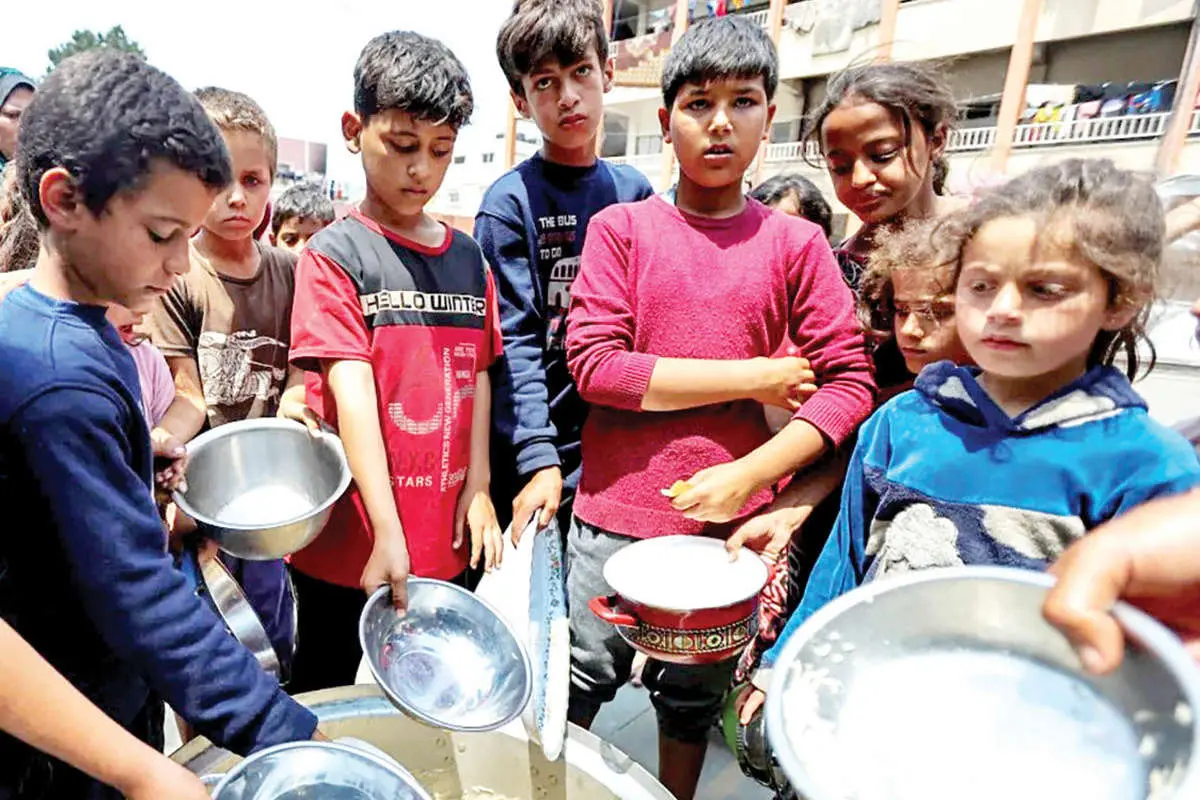گاردین: قحطی در غزه، خشم بین المللی را برانگیخته است