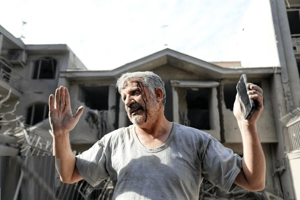 تصاویر؛  حمله به مناطق مسکونی همدان