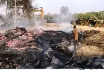 آتش‌سوزی عمدی در مسیر آب‌شیرین‌کن بندر لنگه؛ تحقیقات ادامه دارد