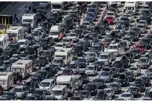 ترافیک سنگین در چالوس، هراز و ورودی‌های تهران