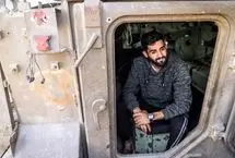 تصاویر؛ تبدیل تانک اسرائیلی به ایستگاه شارژ در غزه