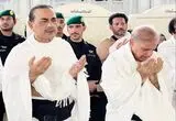 شهباز شریف وارد خانه خدا شد