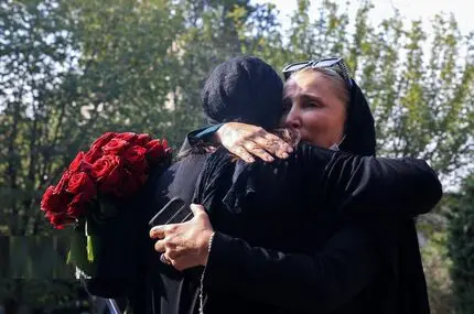 وداع شاعرانه همسر سیروس ابراهیم‌زاده با پیکر این بازیگر
