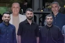 فردوسی‌پور و ستاره‌های سرخابی در مراسم رونمایی از کتاب جنتلمن فوتبال ایران