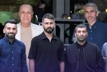 فردوسی‌پور و ستاره‌های سرخابی در مراسم رونمایی از کتاب جنتلمن فوتبال ایران