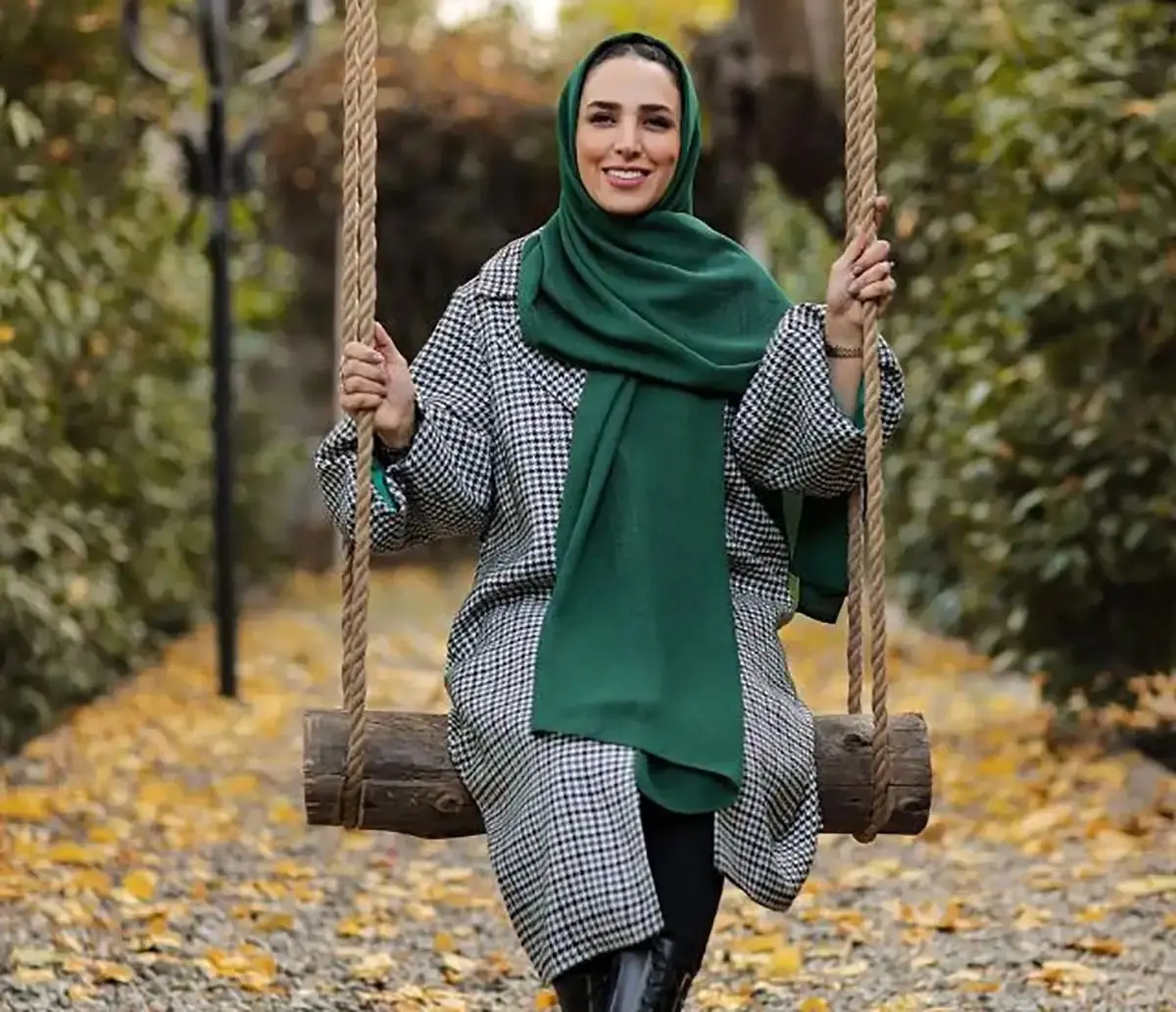 استایل پاییزی سوگول طهماسبی 