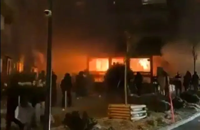 انفجار مرگبار شب سال نو در پیست اسکی سوئیس