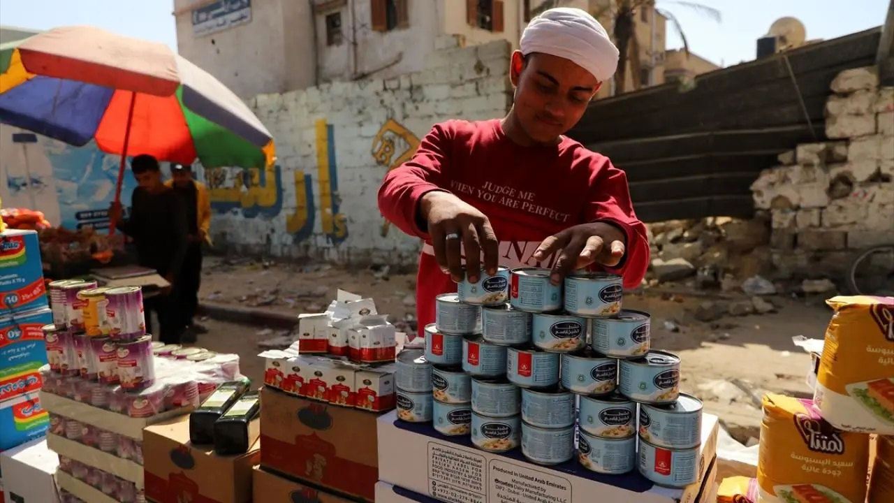 تصاویر؛ پس از آتش‌بس، بازارهای غزه دوباره جان گرفتند