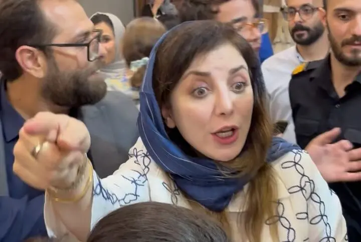 تیپ و استایل رویا میرعلمی در اکران مردمی «جزایر قناری» 