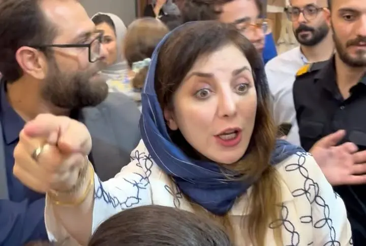 تیپ و استایل رویا میرعلمی در اکران مردمی «جزایر قناری» 