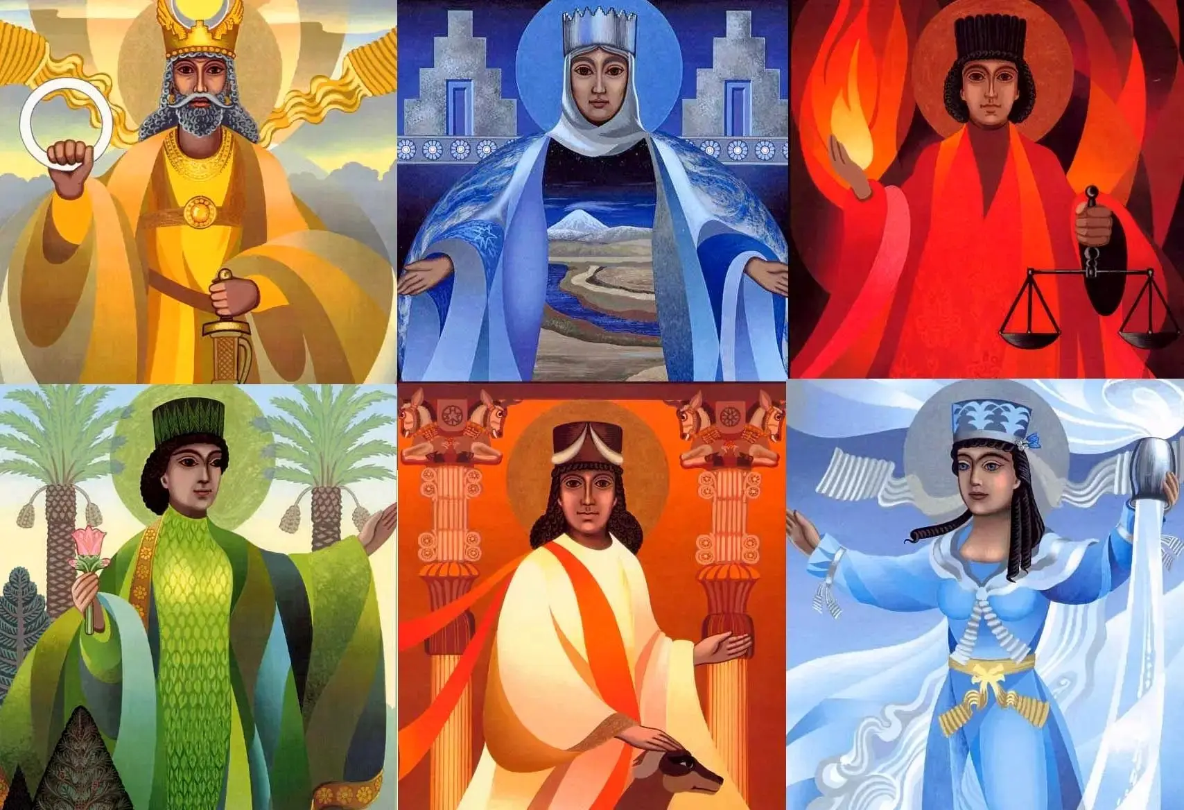 امشاسپندان؛ با فرزندان اهورامزدا آشنا شوید!