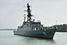 ناوشکن «دنا» در بندر ویشاخاپاتنام هند پهلو گرفت