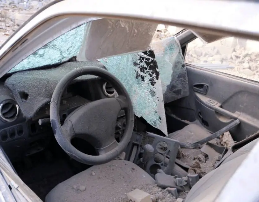 ویدیویی از حمله موشکی به شیراز