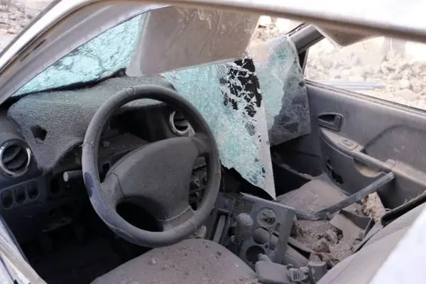 تصاویر؛ حمله هوایی به منطقه مسکونی در شیراز