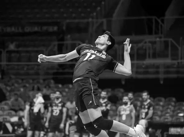 تصویر؛ کار قشنگ ستاره والیبال ایران به یاد صابر کاظمی