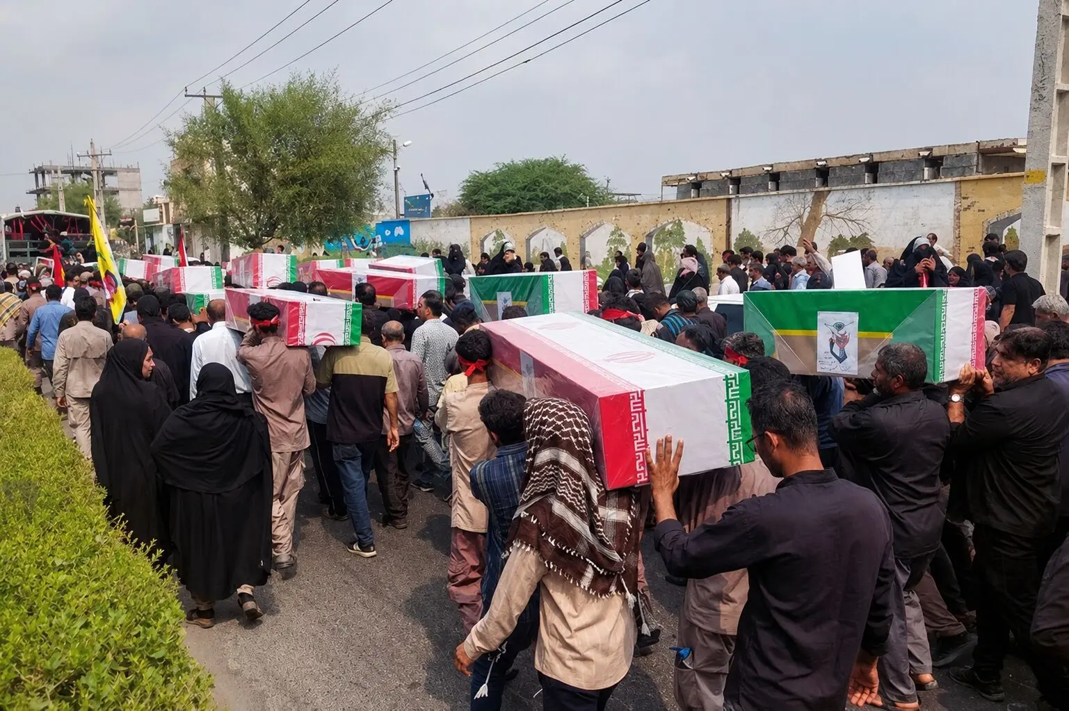 اسامی شهدای تفحص‌شده مدرسه شجره طیبه میناب