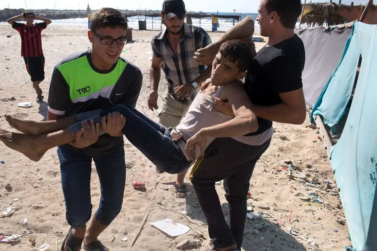 ببینید؛ جوان فلسطینی لحظه شهادت خود را فیلمبرداری کرد
