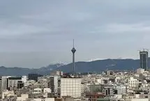 هوای تهران نارنجی شد