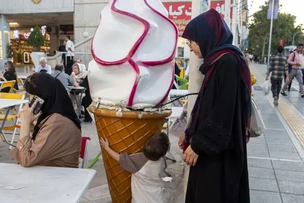 تصاویر؛ معجزه «بستنی» در تابستان!