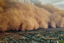 ببینید؛ طوفان شن سهمگین در استرالیا 