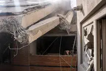 تصاویر؛ خسارات حمله به چهارراه لشکر