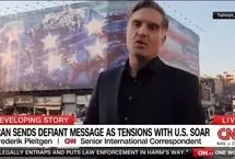 گزارش زنده خبرنگار سی‌ان‌ان از میدان انقلاب تهران