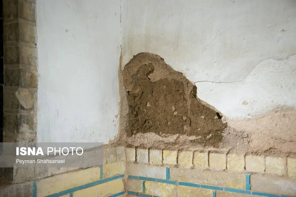 تصاویر؛ فرونشست در مسجد جامع اصفهان 16