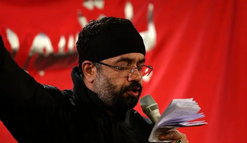 مداحی عجیب محمود کریمی در شب اول محرم؛ سینه‌زنی با «ایران ایران» محمد نوری