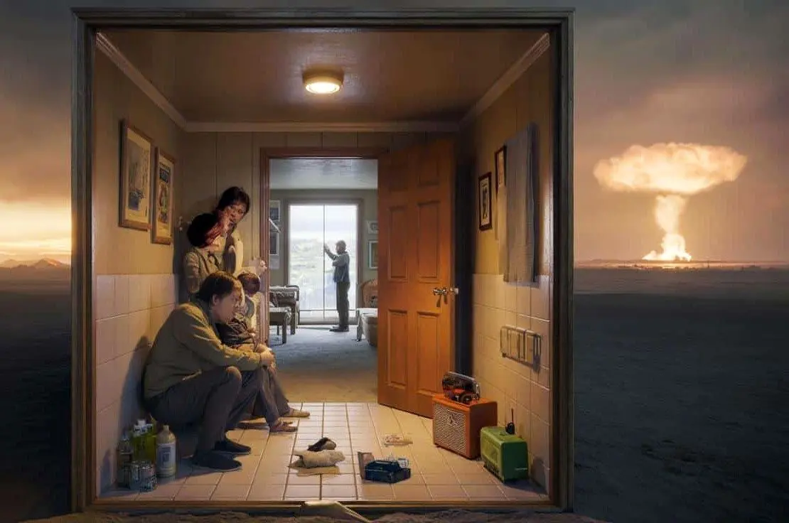 دستورالعمل حیاتی پناه گرفتن ایمن در زمان وقوع انفجار
