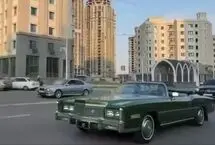 کادیلاک‌سواری رهبر چچن به افتخار پیروزی ۹۹.۸۵ درصدی