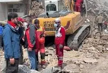 خسارت حمله هوایی به یک منطقه مسکونی در قم