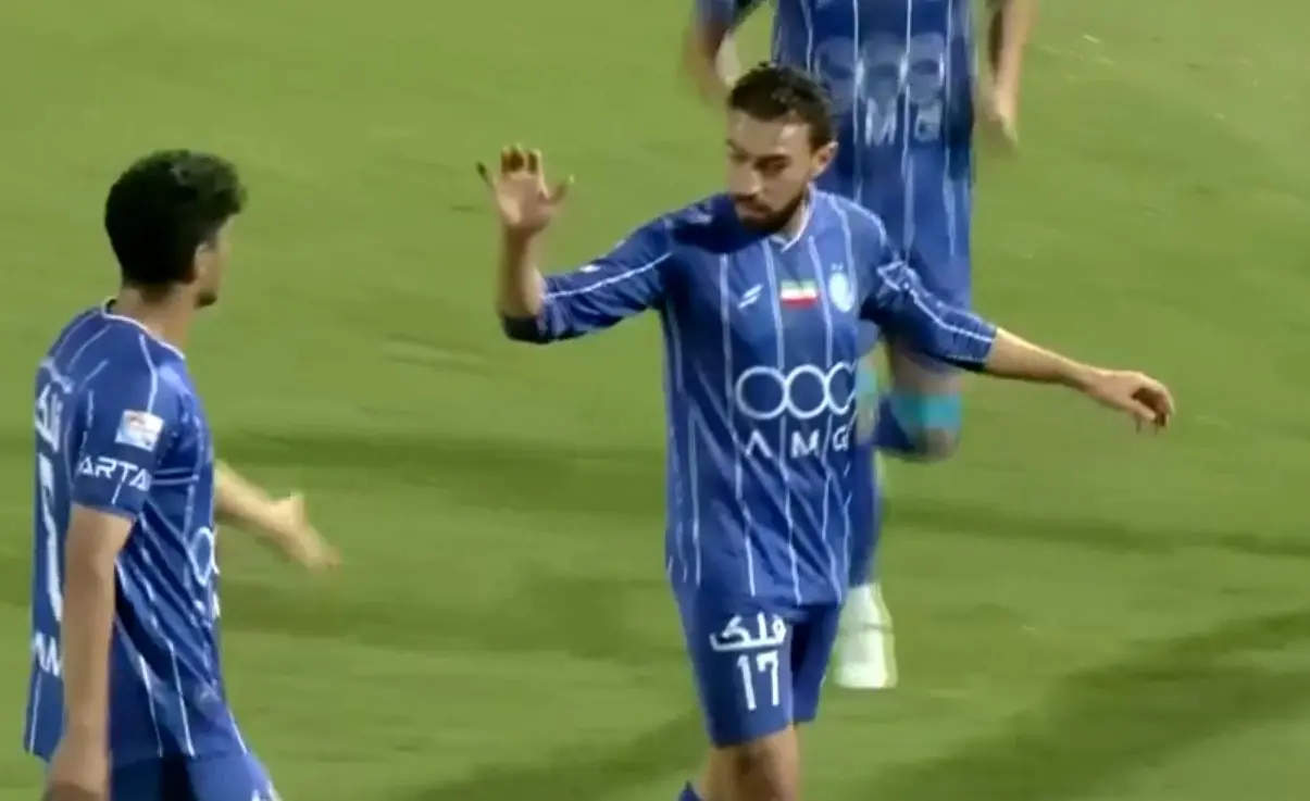 ببینید؛ سوپر گل منیر الحدادی به مس رفسنجان دقیقه ۱۵