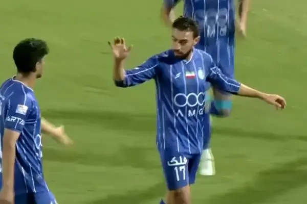 ببینید؛ سوپر گل منیر الحدادی به مس رفسنجان دقیقه ۱۵