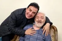 دیدار عمو پورنگ با فرزند مرحوم رجبعلی خیاط