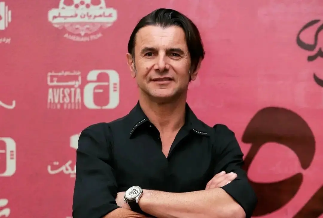 امین حیایی در اکران افتتاحیه فیلم «غریزه»