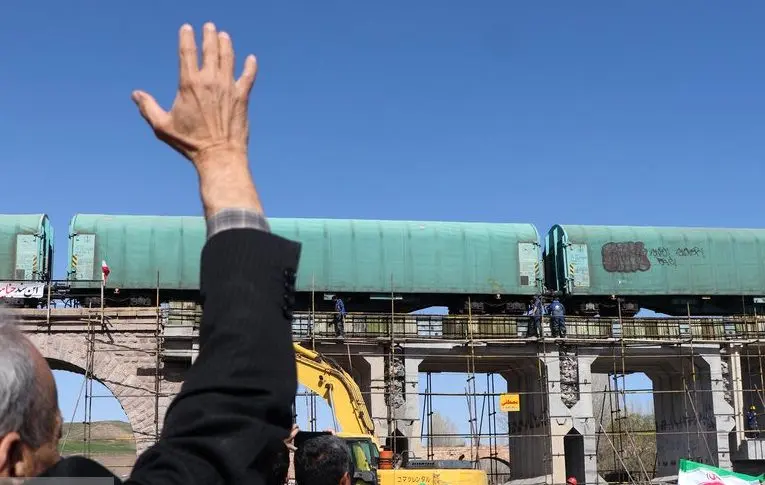 تصاویر؛ پل امین‌آباد دوباره ایستاد