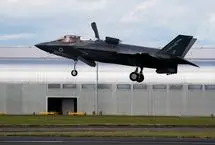 پرواز جنگنده‌های اف-۳۵ در آسمان ریاض