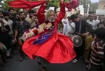 تصاویر؛ جشن صوفیان با طبل‌نوازی، رقص و چراغانی