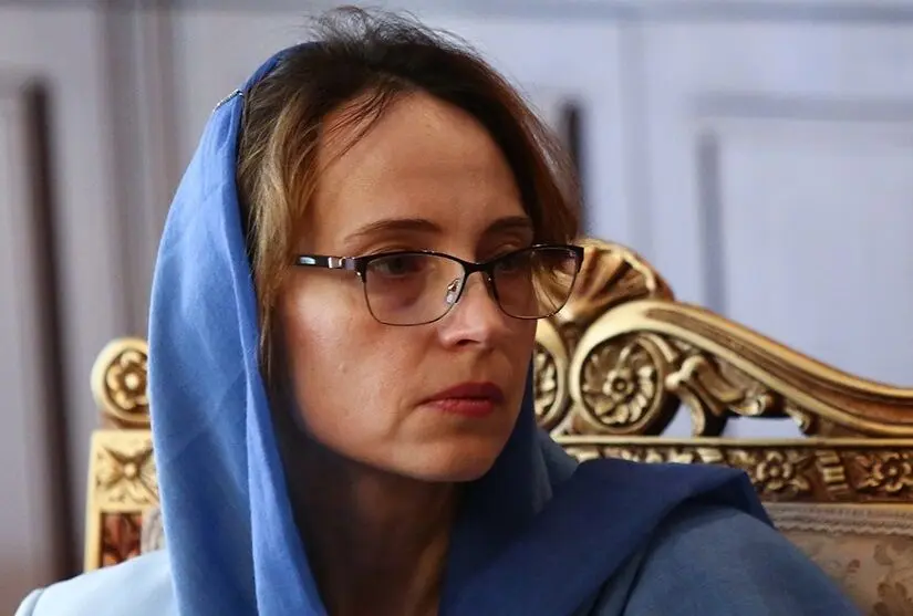 تصاویر؛ حجاب گزارشگر ویژه سازمان ملل در دیدار با غریب‌آبادی