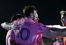 بریس لیونل مسی و پیروزی اینترمیامی در MLS

