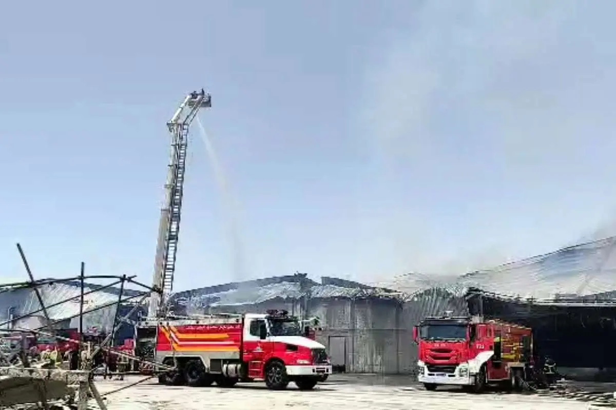 آتش‌سوزی بندر امام مهار شد
