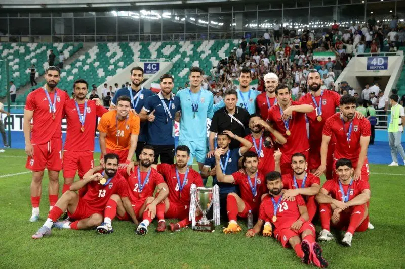 بازگشت کاروان تیم‌ملی از تورنمنت کافا به ایران
