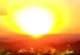 ببینید؛ انفجار مهیب، آسمان شب غزه را روشن کرد