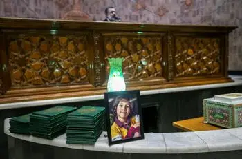 تصاویر؛ حاشیه و متن مراسم ختم درگذشتگان خانواده معاون رییس جمهور