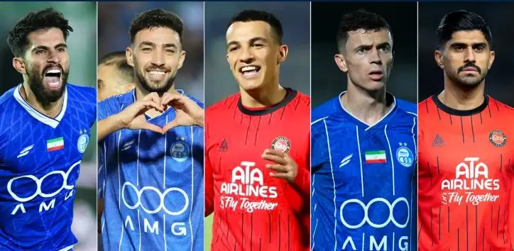 جنگ ستاره‌های تراکتور و استقلال بر سر توپ طلای لیگ ۲۵