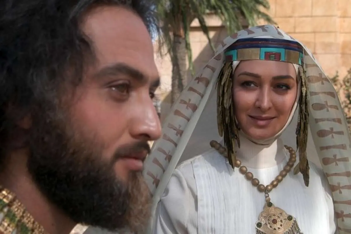 چهرۀ «آسنات، همسر یوزارسیف» در 24 سالگی در اولین فیلمش