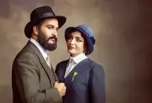 بهنوش طباطبایی و میلاد کی مرام در پشت صحنه سریال «سووشون»